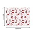 thumbnail image 6 of Goofa Red Lips Pattern Wall Tapestry for Bedroom ,29x37 Inch Tapestry Wall Hanging Bedspread Tapestry Boho Tapestry, 6 of 8