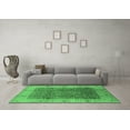 thumbnail image 3 of Ahgly Company Indoor Rectangle Oriental Emerald Green Industrial Area Rugs, 8' x 12', 3 of 4