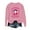 Pink, variant on Breast Cancer Awareness Halloween Sweatshirts for Women In October We Wear Pink Crewneck Sweatshirt Pullover Tops