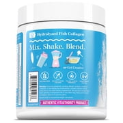 Vitauthority Marine Collagen Peptides Powder Supplement | Hydrolyzed Fish Collagen Peptides | Unflavored 18 Servings