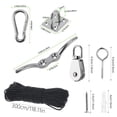 thumbnail image 5 of Zeiwohndc M20 Lifting Pulley Block Wheel Equipment for Cranes Hoists 50KG Safety Workload, 5 of 7
