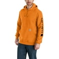 thumbnail image 1 of Carhartt Mens Loose Fit Midweight Logo Sleeve Graphic Sweatshirt, 1 of 5