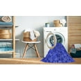 thumbnail image 2 of Ahgly Company Machine Washable Indoor Rectangle Transitional Blue Ribbon Blue Area Rugs, 2' x 3', 2 of 7
