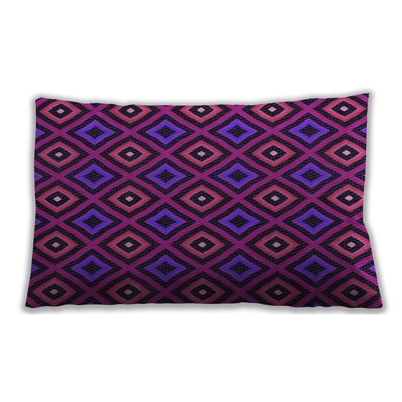 Ahgly Company Outdoor Rectangular Contemporary Lumbar Throw Pillow, 13 inch by 19 inch