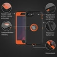 thumbnail image 4 of Entronix Heavy Duty Case Designed for iPhone 8 Shockproof Triple Layer Rugged Case, Orange, 4 of 6