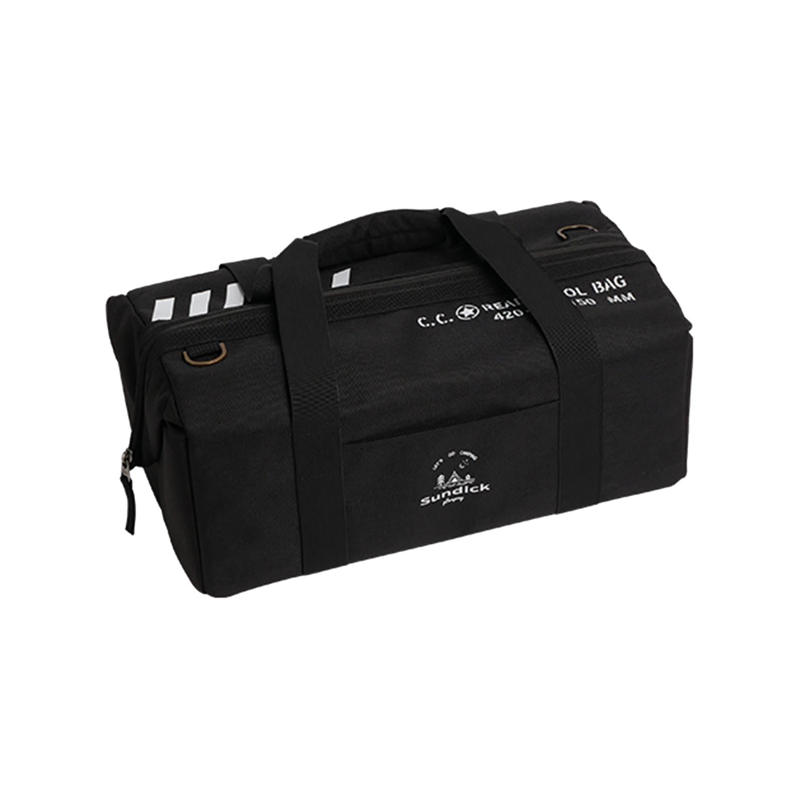 GARENDE Camping Storage Bag Organizer Multipurpose Electricians Tool Bag Handbag Black