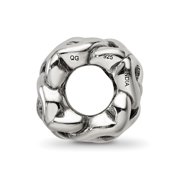 Reflections 925 Sterling Silver Celtic Knot Bead 10 x 7 mm.