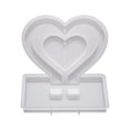 thumbnail image 1 of Molde para marco de fotos, molde para mesa de regalo, molde para marco de fotos, molde de resina epoxi DIY para Corazon vacio, 1 of 9