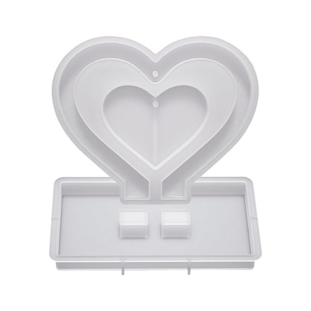 Resina, Foto, Marco, Modelo, Modelo de Marco de Imagen, Decoración, Marco de Fotos, Modelo de Marco de Imagen único para Resina Epoxi, Modelo de Resin Corazon vacio