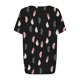 thumbnail image 5 of Fiudx Ofertas Del Día Camisetas Holgadas de Manga Corta con Cuello En V Informales con Estampado de Moda para Mujer, 5 of 5