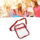 thumbnail image 2 of Bolso de mensajero transparente,Bolso de mensajero transparente Bolso de mensajero impermeable transparente de PVC Bolso de mensajero transparente Estética elegante, 2 of 8