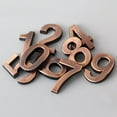 thumbnail image 4 of HEVIRGO Door Plate Digit 0-9 Modern House Door Plaque Address Arabic Number Digit Plate Sign Decoration, 4 of 5
