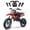 Red, variant on 49cc Gas Dirt Bike for Ages 13+, 2-Stroke Gas Powered Mini Dirt Bike with Pull Start Engine, Up to 24 MPH Off-Road Dirt Bike with Front & Rear Suspension, Dual Disc Brakes & Kill Switch