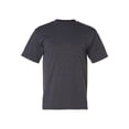 thumbnail image 2 of Bayside - USA-Made 50/50 T-Shirt - 1701 - Charcoal Heather - Size: 3XL, 2 of 3
