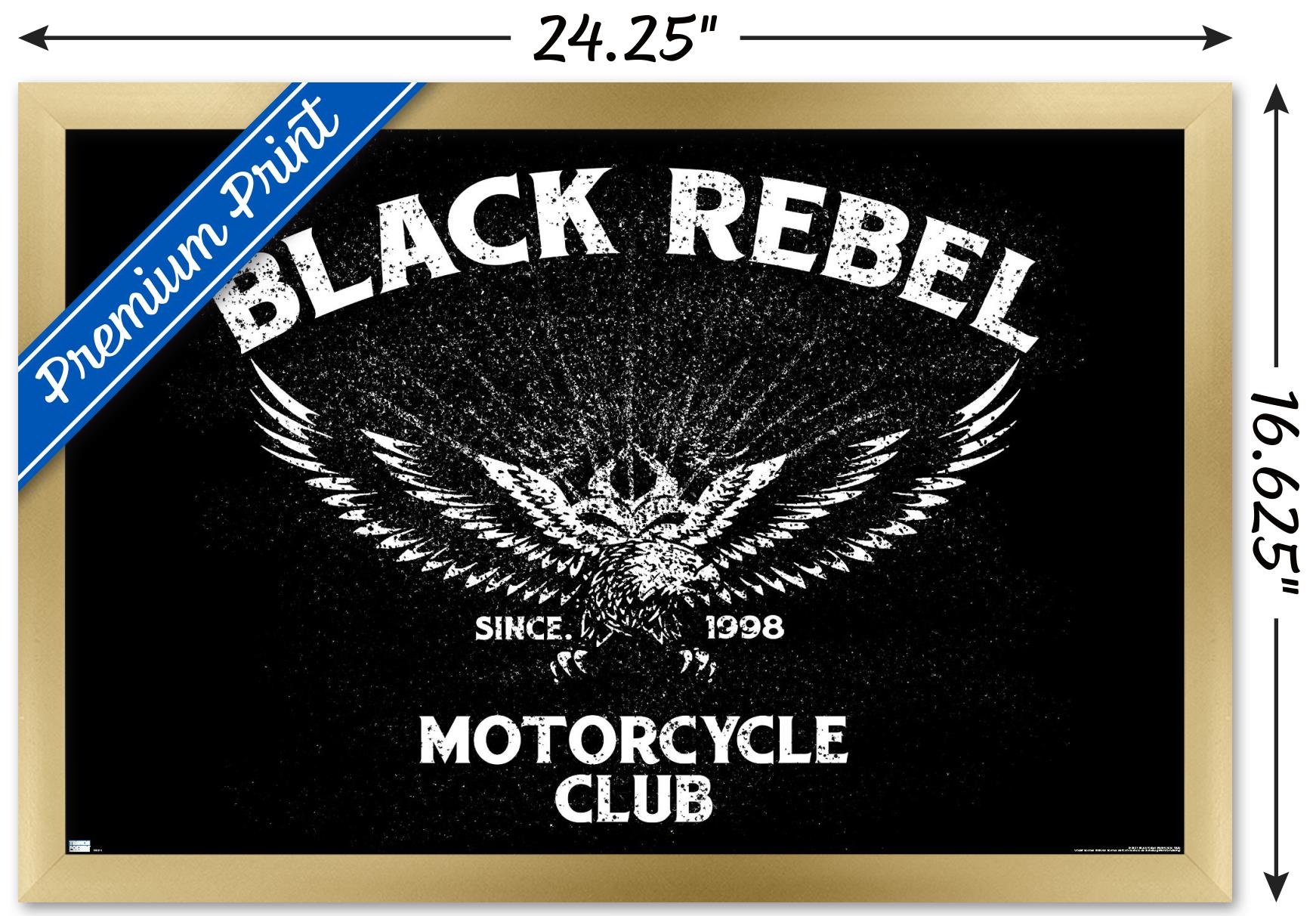 Black Rebel Motorcycle Club - Eagle Wall Poster, 14.725" x 22.375", Framed