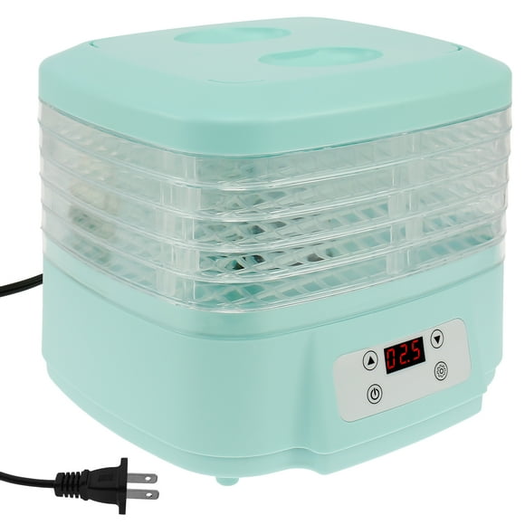 NUAHRHY Food Dehydrator 6 Layers Large Capacity Food Dryer Machine Temperature Adjustable Freeze Dried Machine Quiet Freeze Dryer with Timer for Drying Fruits Meat Vegetable Jerky Pet Treat