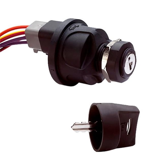 Cole Hersee 95060-50-BP 4 Position Sealed Ignition Switch