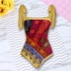 thumbnail image 3 of Traje de Baño Conjunto de bikini para mujer Traje de baño de dos piezas con control de barriga con falda cruzada (Rojo L) Ygjytge Rojo T L para Mujer, 3 of 5