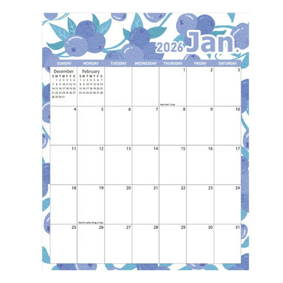 PLPPYFS 2026 Magnetic Calendar - 2026 Calendar, Magnetic Calendars for Fridge from Jan.2026 - Dec.2026, 8''x10'', 12 Monthly Fridge Calendars for Refrigerator, Easy Planning & Organization