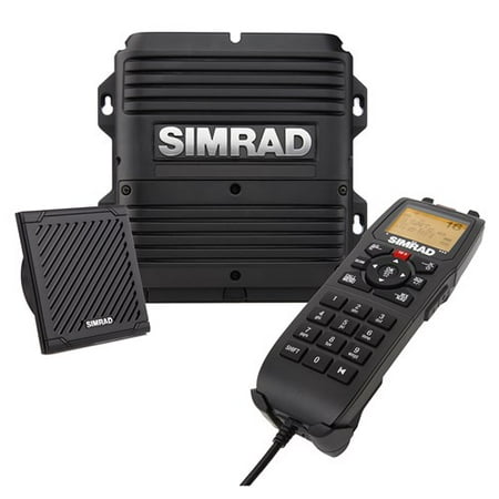 Loud Hailer Vhf Marine Radio Simrad RS90S VHF Radio Black Box with AIS and Hailer 000-14531-001 Marine VHF Radios ()