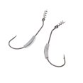 thumbnail image 3 of 10 piezas Ganchos con Pesas Resorte Swimbait Acero de Alto Carbono Paso Ancho Pesca Sunnimix Gancho Twistlock, 3 of 8