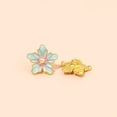 thumbnail image 2 of 10Pcs Flower Shape Alloy Cufflinks Buttons Multipurpose Sewing Buttons For Garments Jackets Shirt Clothing Decoration, 2 of 8