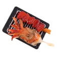 thumbnail image 3 of 1/6 miniatura cocina comida placa de hierro #2 pulpo Zulema Dollhouse BBQ, 3 of 5