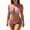 #269-Purple, variant on Women's Two Piece Cut Out Swimsuit, Solid Color Back Tie Bikini Set with Soft Cup, Fashion Beachwear for Vacation, Pool Activities and Summer Holiday Gift