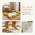 thumbnail image 3 of Unique Bargains Modern Printed Soft Absorbent Shaggy Bath Mat Non Slip Khaki 32" x 20", 3 of 6