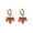 Red, variant on YYKihy Red Maple Earrings Thanksgiving Earrings For Women Fall Maple Earrings Statement Stud Earrings For