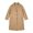 D15/Khaki, variant on Afdoent Girls Winter Coat Solid Long Jacket Kids Button Front Casual Warm Outerwear for Fall for Daily Wear