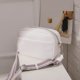 thumbnail image 5 of Bolsa cruzados clásicos de mensajero pequeño de PU sólido de viaje (Blanco) JShteea Para Estrenar, 5 of 6
