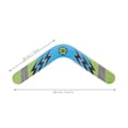 thumbnail image 3 of TAILTOSS Adult Outdoor Boomerangs in Green Eva for Flying Exercise and Recreation, 3 of 8