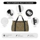 thumbnail image 4 of Fotbe Leopard Bolsa de Viaje con Estampado, Bolsa de Fin de Semana para Mujer con Compartimento para Zapatos, Bolsa de Gimnasio con Bolsillo Húmedo, 4 of 7