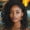 Black, variant on More Beautiful 16 Inch Ombre Burgundy Short Boho Faux Locs Full Lace Braided Wig, Curly Synthetic Loc Hairstyle For Black Women