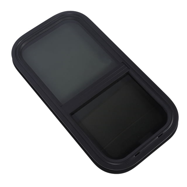 Trailer Window, Motorhome Window Tinted Tempered Glass Rounded Corner with Screen for Construction Vehicles