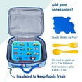 thumbnail image 5 of Wildkin Kids Insulated Lunch Box for Boy and Girls, BPA Free (Trains, Planes & Trucks Blue), 5 of 9