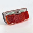 thumbnail image 4 of Red Bicycle Rear Light Use 2pcs Aaa Batteries Bike Rear Rack Carrier Light Lamp With Bike Reflector Cycling Bike Lights, 4 of 5
