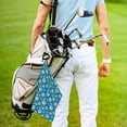 thumbnail image 5 of Kdxio Daisies Flowers Pattern Golf Towel (24" X 16") with Carabiner Clip - The Convenient Golf Cleaning Towel, 5 of 8