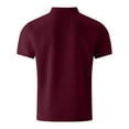 thumbnail image 5 of RMGVDSD Mens Golf Polo Shirts Short Sleeve Shirt With Pockets Classic Knit Tops For Everyday Wear Breathable Casual Polo Shirt Summer Golf Shirts Fashion Shirts, 5 of 5
