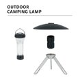 thumbnail image 3 of Luz de emergencia LED USB con lámpara de césped de soporte para equipo al aire libre (negro), 3 of 5