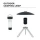 thumbnail image 4 of LED Emergencia USB Con Soporte Lámpara Césped para Equipos Exterior (negro) 2 Unidades, 4 of 8