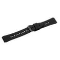 thumbnail image 3 of Uxcell Silicone Watch Band 18mm Quick Release Flexible Soft Rubber Replacement Watch Strap with Stainless Steel Black Clasp for Men Women, Black, 3 of 8