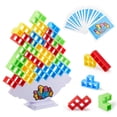 thumbnail image 2 of Juego de mesa apilable Tetra Tower Game Usoway de 48 piezas, 2 of 7