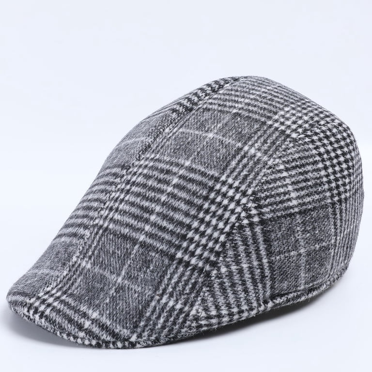 Beugl Sun Hat Clearance, Men Women Soft Plaid Retro Hats  display picture 3