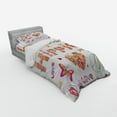 thumbnail image 3 of Ambesonne Nature Bedding Set 4 Pcs, Love Hippie Vivid Floral, Queen, Multicolor, 3 of 3