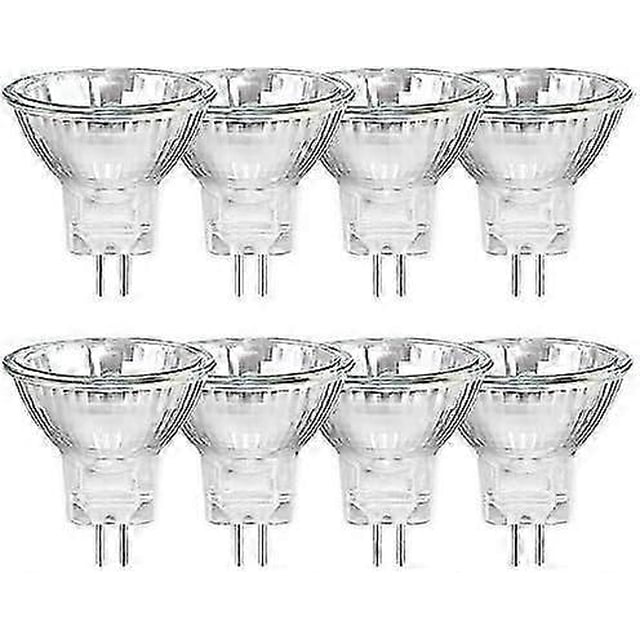 Pack MR11 GU4 20W 12V Halogen Reflector Bulb, Warm White 2700K, Dimmable Halogen Spotlight 35mm Diameter, 250LM, GU4 Bi-Pin Base, 30Beam Angle, 35mm*