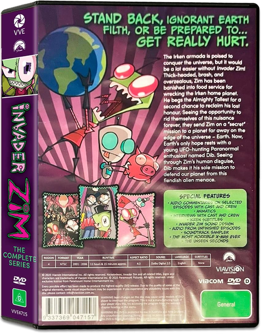 Invader Zim: The Complete Series - Walmart.com
