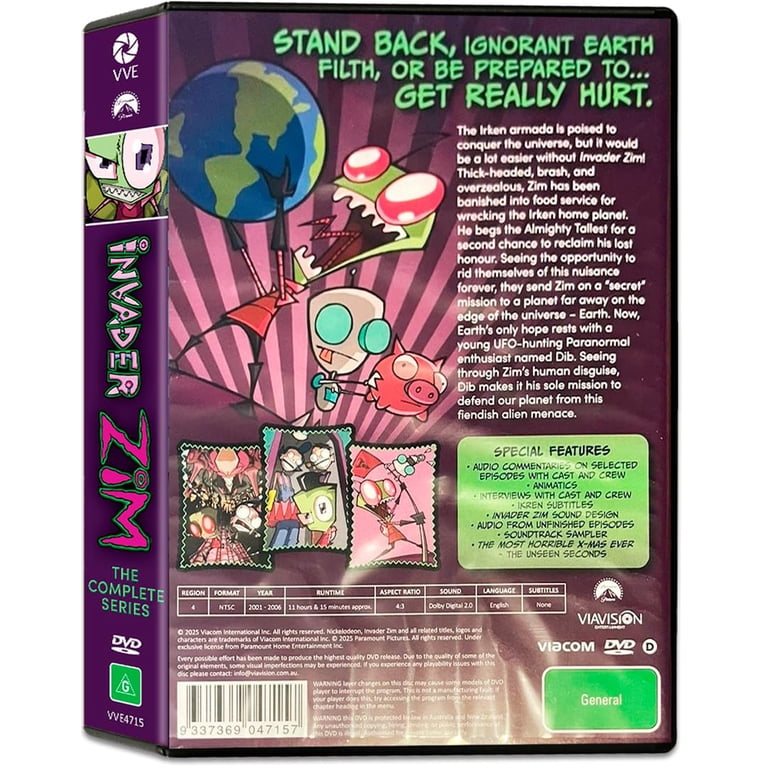 Invader Zim: The Complete Series - Walmart.com
