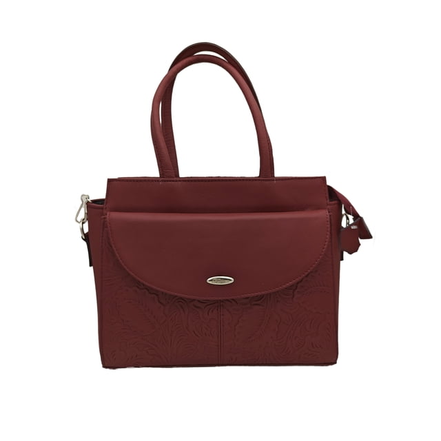 Bolso en Piel Vacuno Cincelada Fana Francis Chedrón FANA BOLSOS Bolsa de Mano en Piel